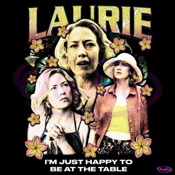 Retro The White Lotus Laurie PNG