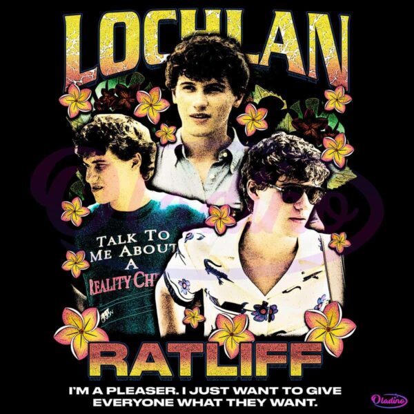 Retro The White Lotus Lochlan Ratliff PNG