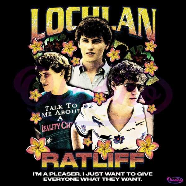 Retro The White Lotus Lochlan Ratliff PNG