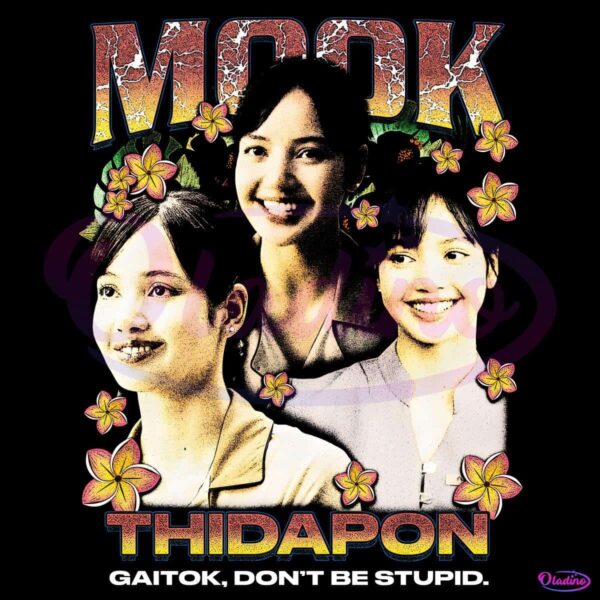 Retro The White Lotus Mook Thidapon PNG