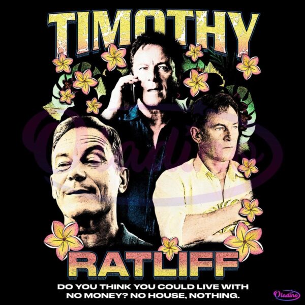 Retro The White Lotus Timothy Ratliff PNG