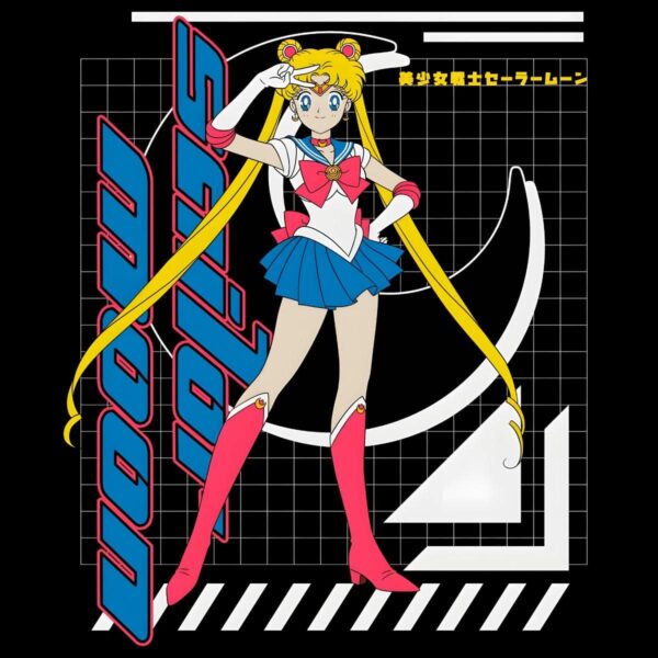 Sailor Moon Retro 90S Anime Girl Usagi Tsukino PNG