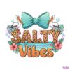 Salty Vibes Leopard Print Summer Beach PNG