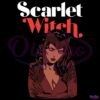 Scarlet Witch Wanda Maximoff Marvel Comic SVG