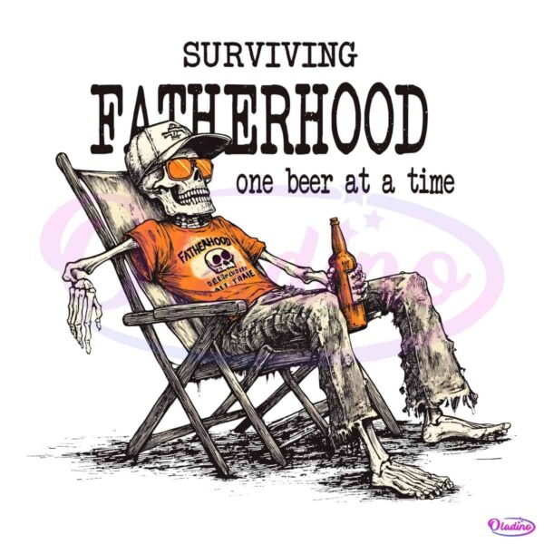 Surviving Fatherhood One Beer At A Time PNG