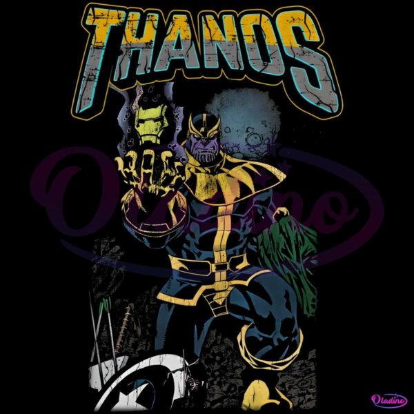 Thanos Vintage Marvel Comis PNG