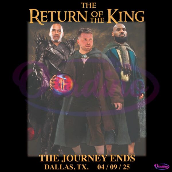 The Return Of The King Parody Lebron James Doncic PNG