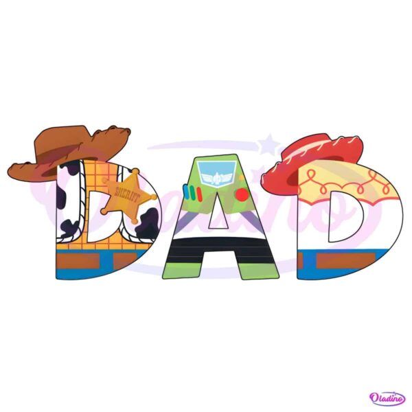 To Infinity And Dad Toy Story Fathers Day PNG