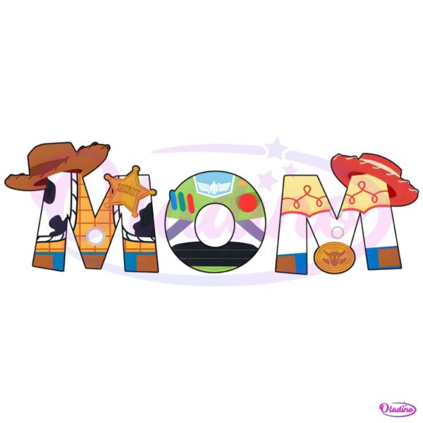 Toy Story Mom Woody Buzz And Jessie Mothers Day PNG