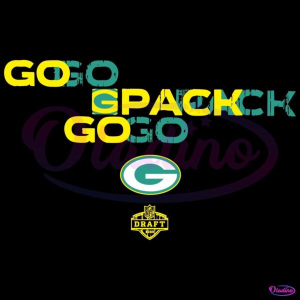 Vintage Go Pack Go 2025 Nfl Draft New Era SVG
