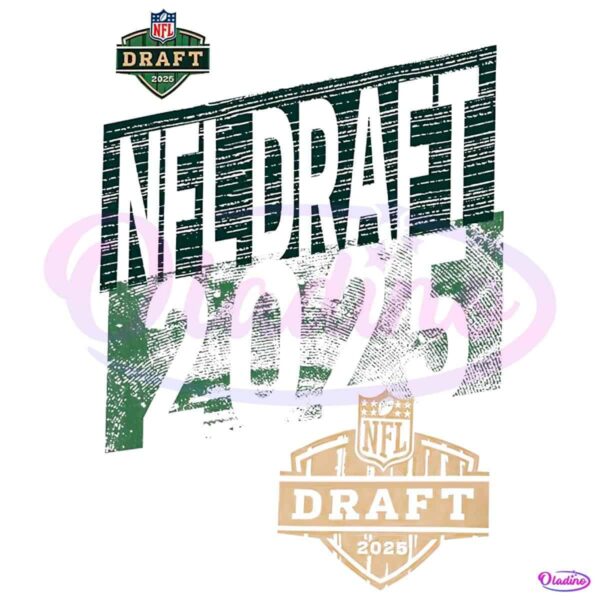 Vintage Nfl Draft 2025 Youth Faded PNG