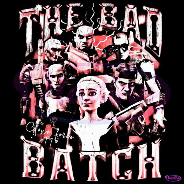 Vintage Star Wars Clones The Bad Batch PNG