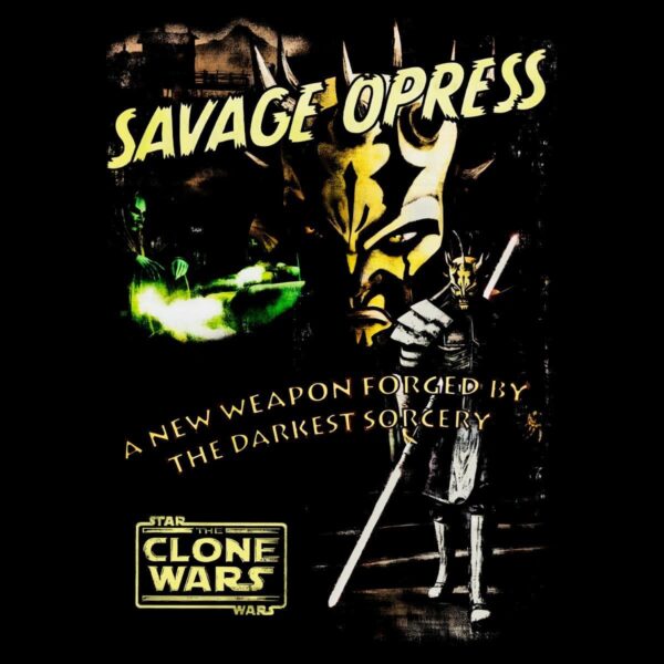 Vintage Star Wars The Clone Wars Savage Opress PNG