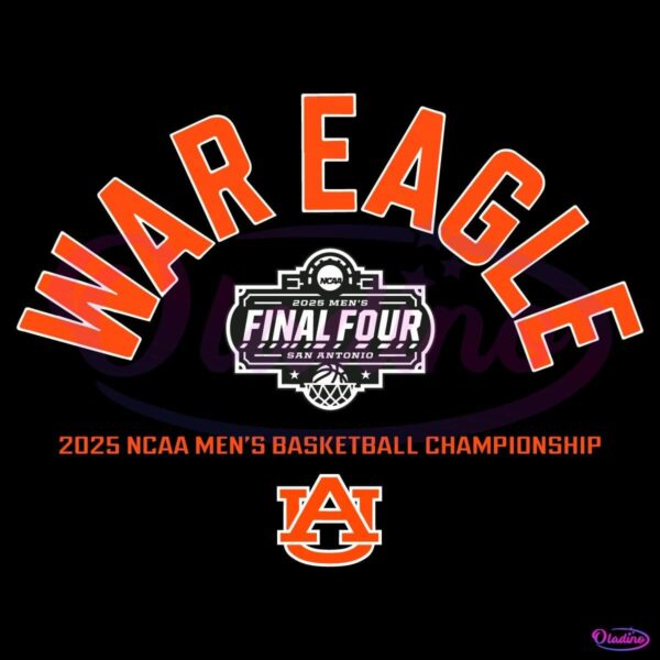 War Eagle Final Four Auburn Tigers Basketball SVG