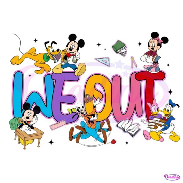 We Out Funny Graduation Teacher Student PNG