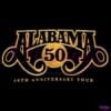Alabama 50Th Anniversary Tour 2025 PNG