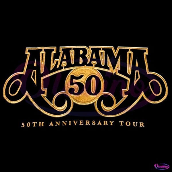 Alabama 50Th Anniversary Tour 2025 PNG