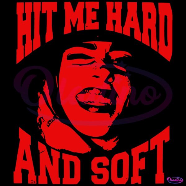 Billie Smile Hit Me Hard And Soft SVG