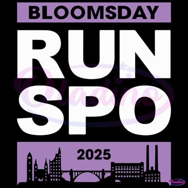 Bloomsday Gear Run Spo 2025 SVG
