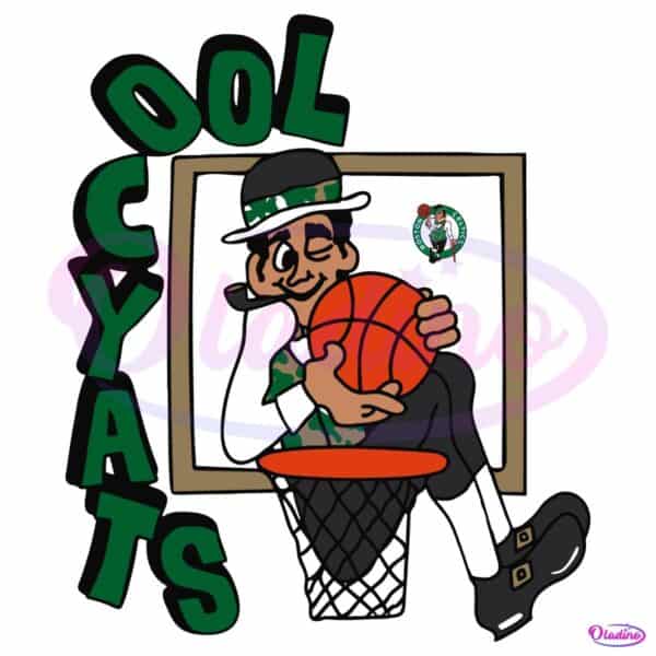 Boston Celtics Nba X Staycool Mascot SVG