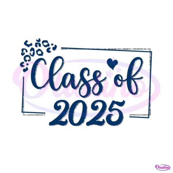 Class Of 2025 Graduation Senior PNG