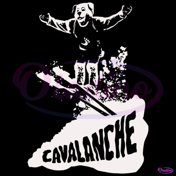 Cleveland Cavaliers Cavalanche Moondog SVG