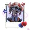 Cute Blue Alien Disney Stitch Football Polaroid PNG