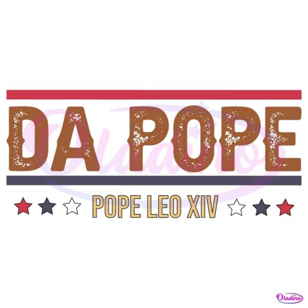 Da Pope Leo Xiv Vatican Religious Christian SVG