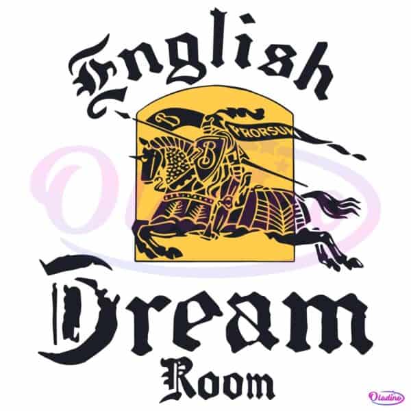 English Dream Room Burberry Slogan Chris Brown SVG