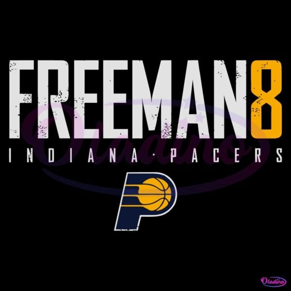 Enrique Freeman 8 Indiana Pacers Basketball Elite SVG