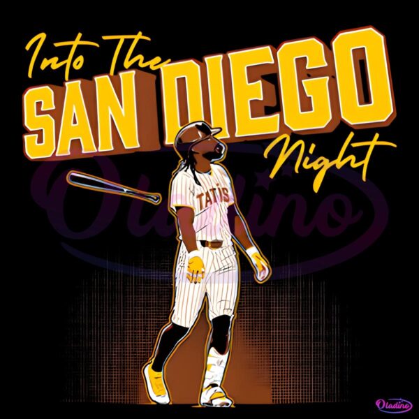 Fernando Tatis Jr Into The San Diego Night PNG