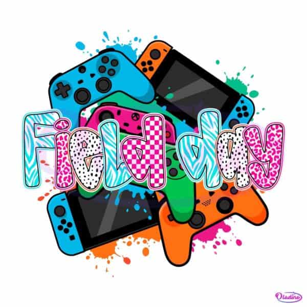 Field Day Gamer Controller Teacher PNG