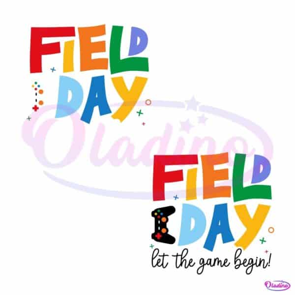 Field Day Let The Game Begin Teacher PNG