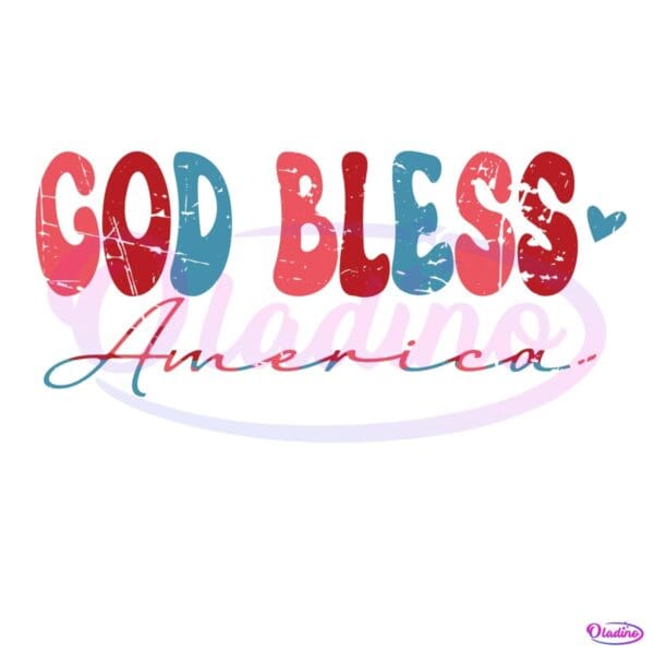 God Bless America Coquette Patriotic PNG