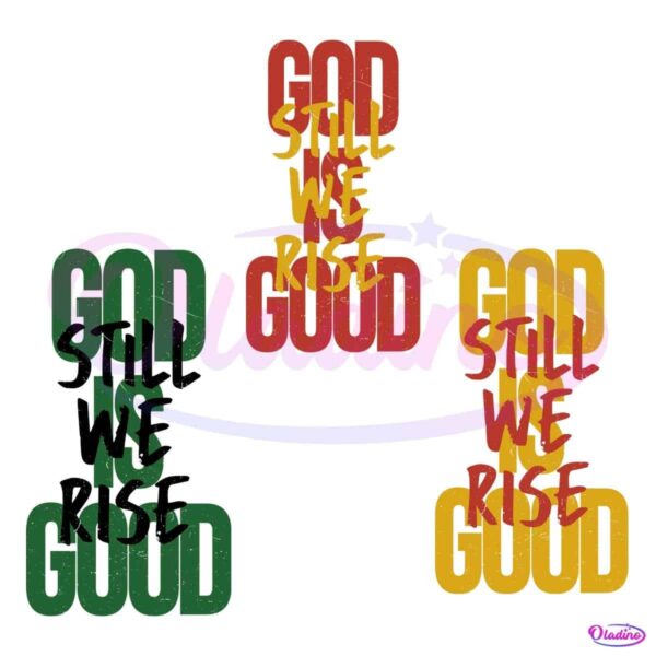God Is Good All The Time Juneteenth Bible Verseg PNG