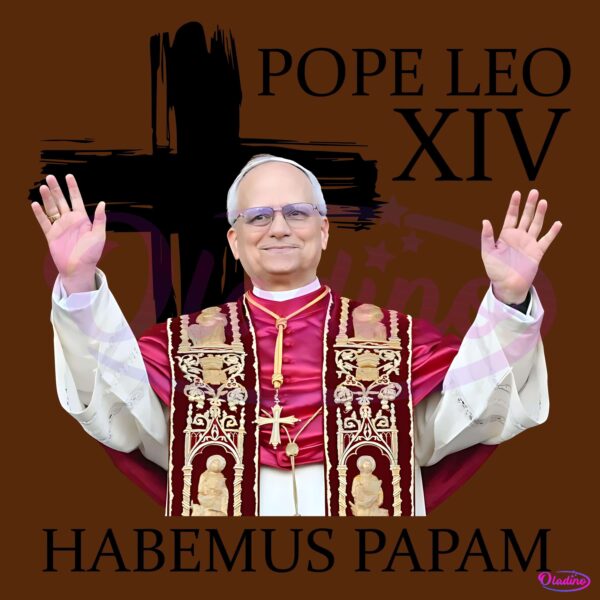 Habemus Papam Pope Leo Xiv First American Pope PNG