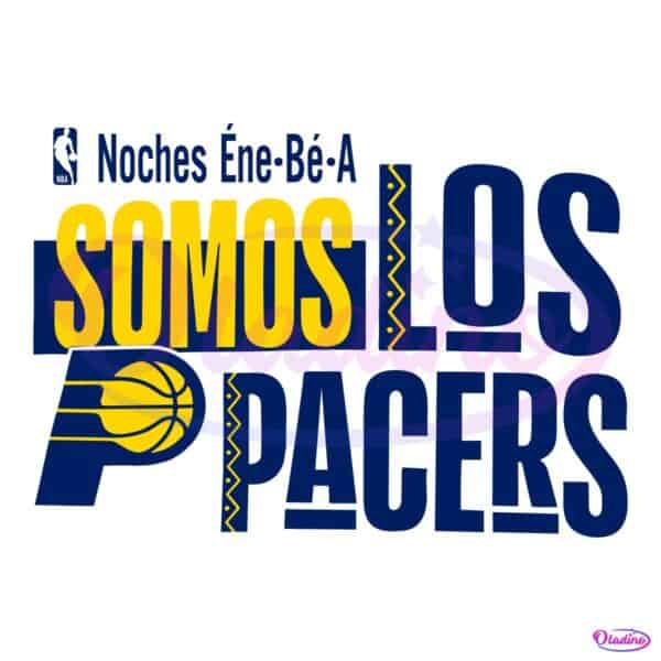 Indiana Pacers Somos Los Noches Nba SVG