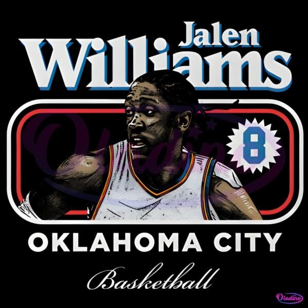 Jalen Williams 8 Oklahoma City Basketball PNG