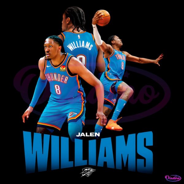 Jalen Williams Okc Thunder Basketball Player PNG