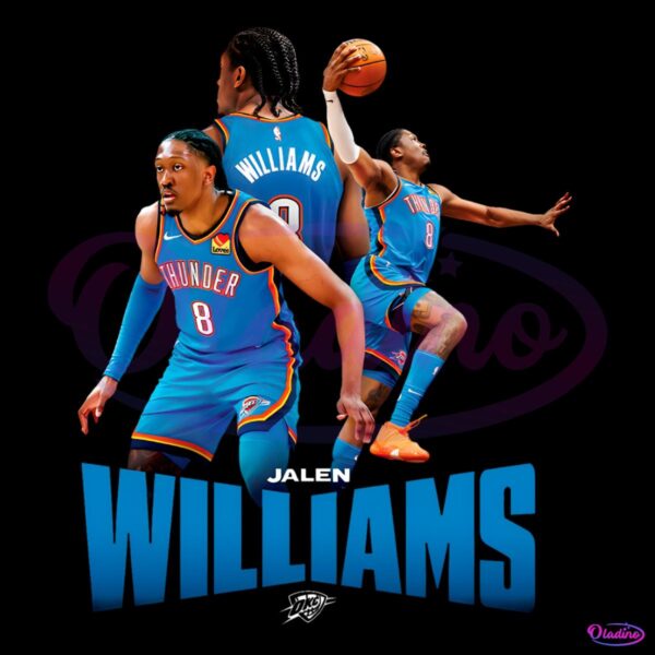 Jalen Williams Oklahoma City Thunder Players PNG