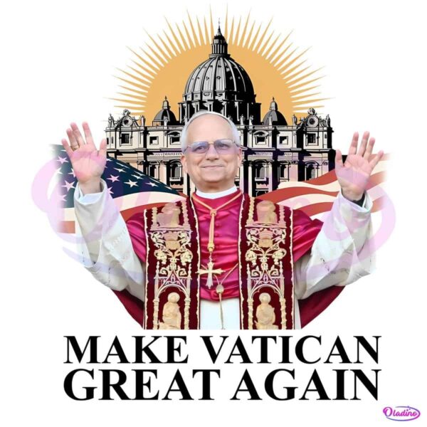 Make Vatican Great Again Pope Leo Xiv PNG