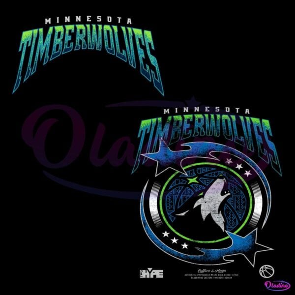 Minnesota Timberwolves Two Hype Drip Dime PNG