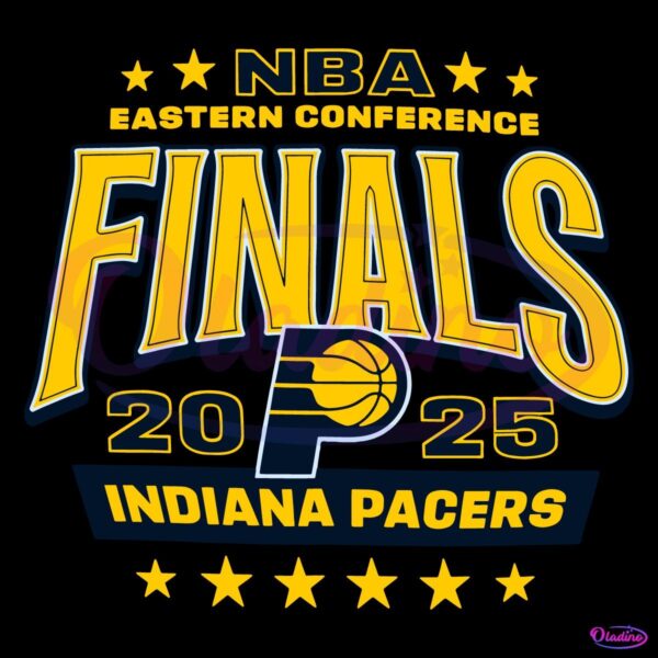 Nba Playoff Eastern Conference Finals Indiana Pacers 2025 SVG