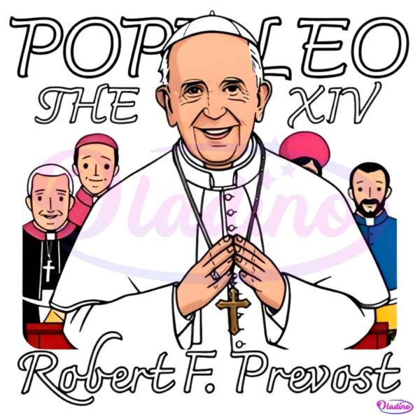 New Pope Leo Xiv Robert Francis Prevost PNG