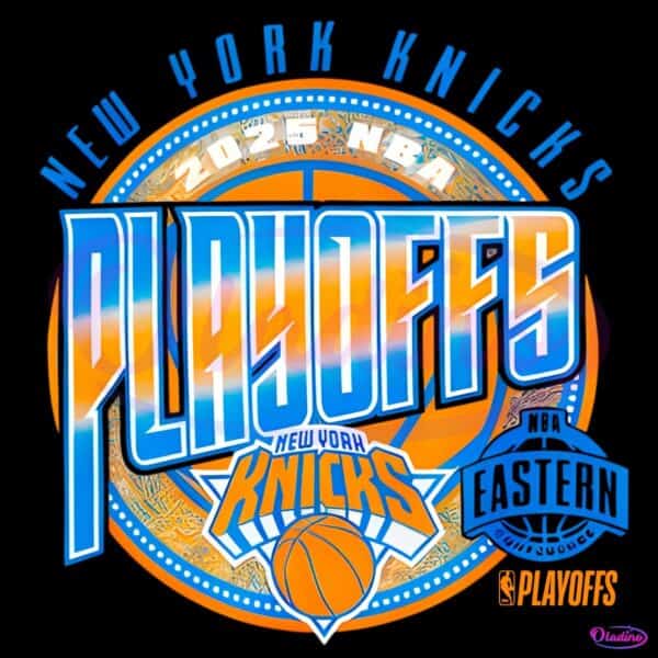 New York Knicks Basketball 2025 Playoffs Nba PNG