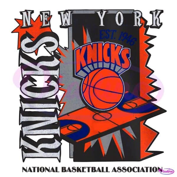 New York Knicks Mitchell Ness Youth Retro 90S PNG
