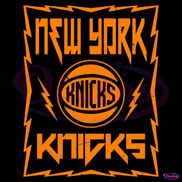 New York Knicks Sportiqe Mens Distressed SVG