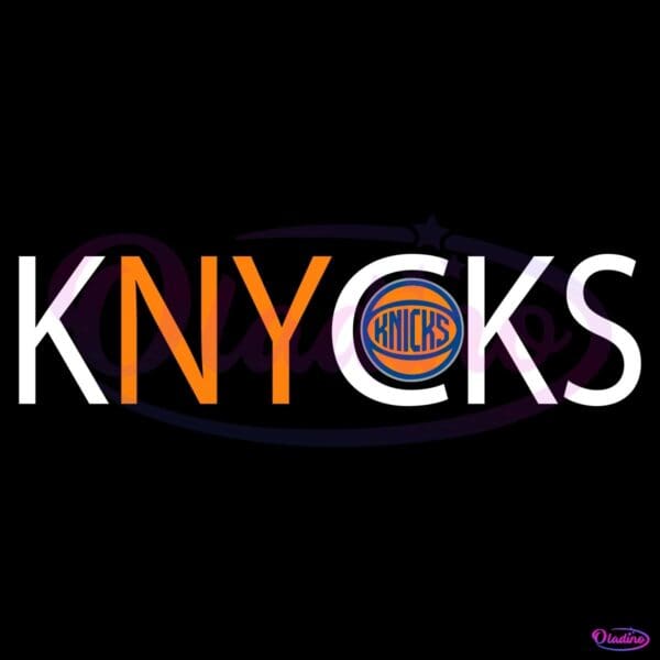 New York Knicks Team Pride Basketball SVG