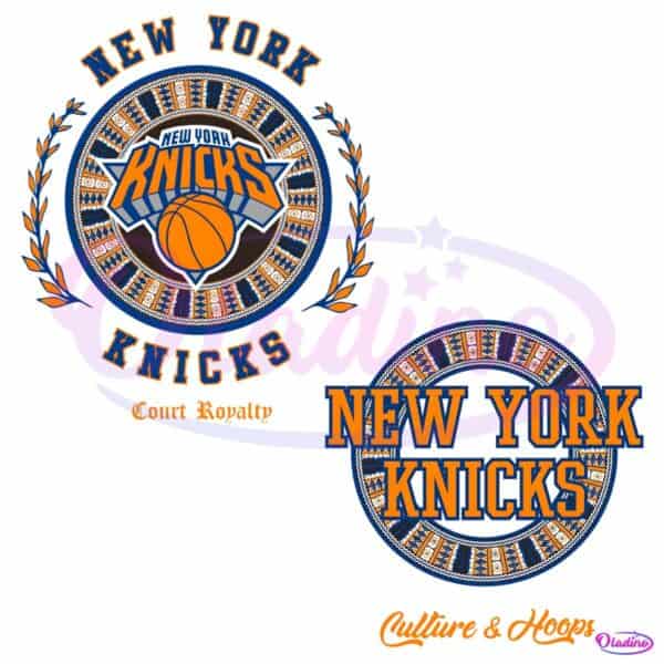 New York Knicks Two Hype Worldwide Collection Premium PNG