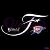 Oklahoma City Thunder 2025 Nba Finals SVG